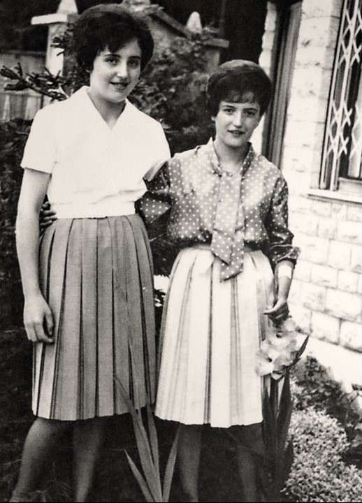 Amiche Rachele e Ornella - Albegno - anni ླྀ.JPG