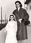 Anselmina Ravasio alla prima comunione a Curnasco - anno 1956 - Archivio Avis Treviolo.jpg