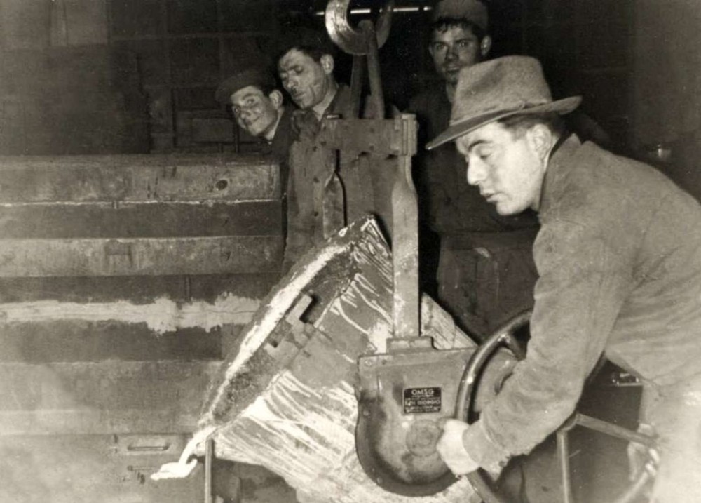 Fonderia Fratelli Arici - Anno 1955 Circa 03 - Grazie a Manuela Arici.jpg